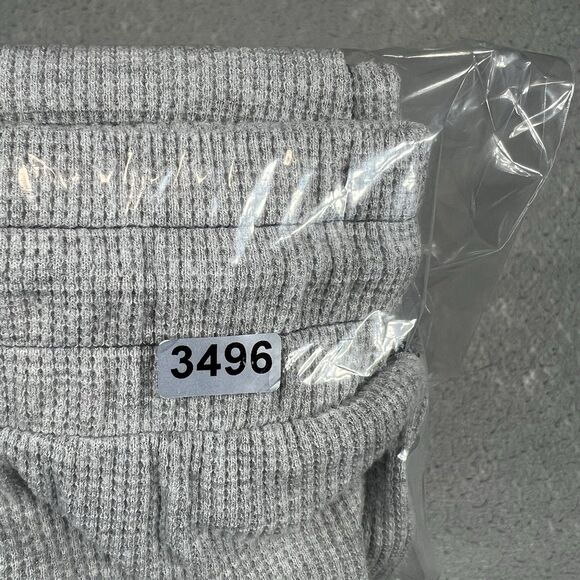 Fabletics Joggers Womens XS Gray Go-To Waffle Knit Drawstring Pocket Sweatpant - Picture 11 of 11